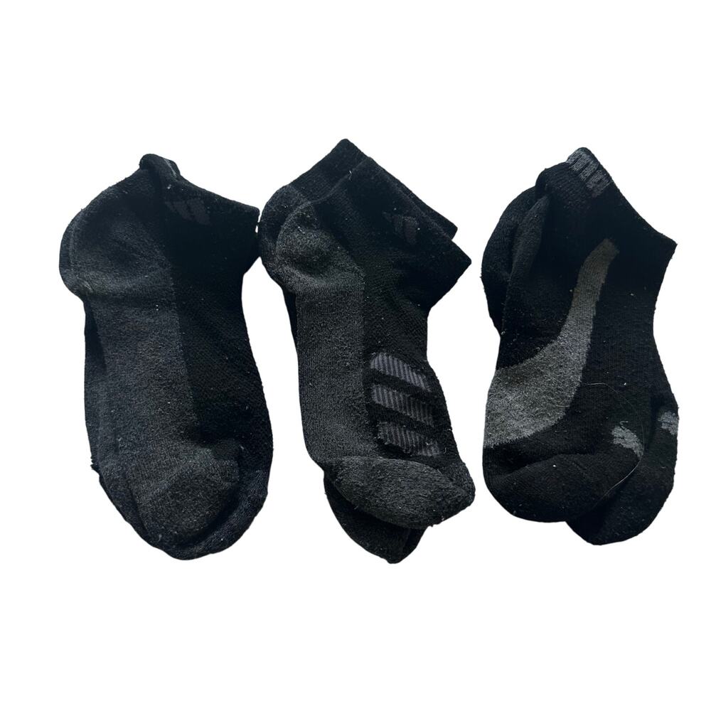 Boys Puma Adidas Athletic Ankle Socks Youth Large
